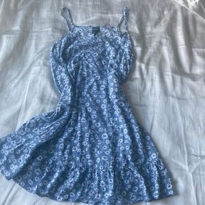 blue wild fable dress, size small, floral